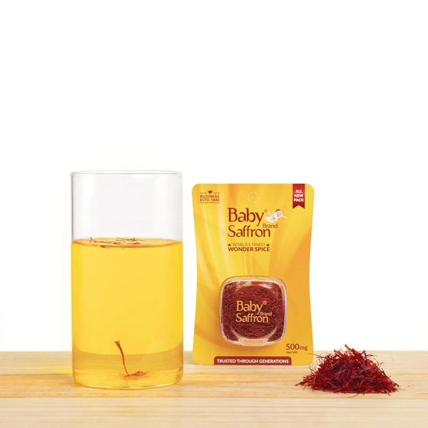 Baby Brand Saffron 500mg - 500mg, Baby Brand