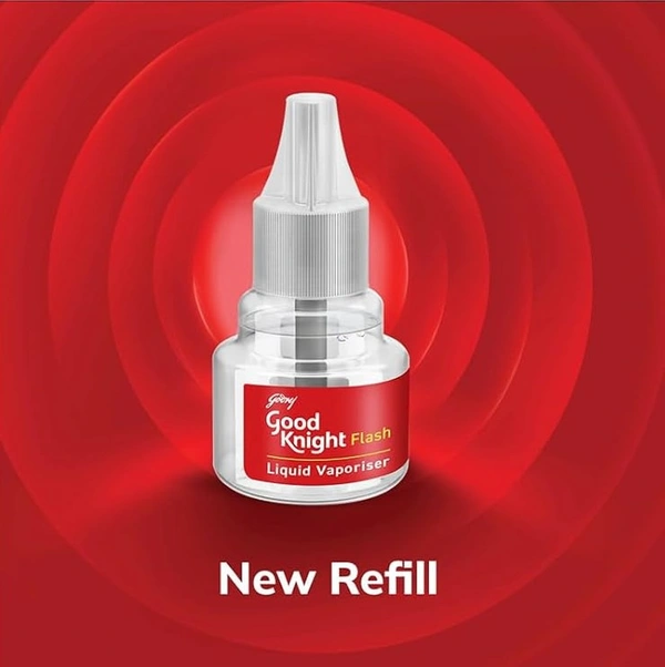 Good Knight Flash Liquid Vaporiser (Lavender) -45ml-1 unit - 45ml, Good Knight