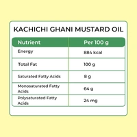 KALASH Kachi Ghani Pure Mustard Oil - 1L - 1Ltr, Kalash