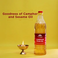 Shubhkart Darshana (तिल और कपूर) puja Oil 900ml - 900ml, Subhkart Darshana