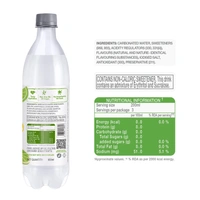 Paper Boat Lemon Lime Sparkling Water, 600ml - 600ml, Paper Boat