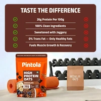 PINTOLA 26g High Protein Oats 1kg - 1Kg, Pintola