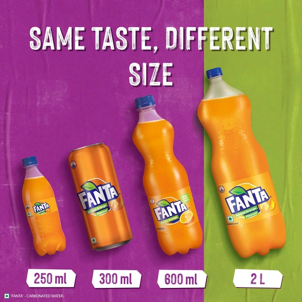 FANTA®️ Orange Flavored Cold Drink 2L - 2L, Fanta