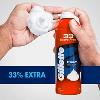 Gillette Classic Regular Pre Shave Foam, 418g - 418g, Gillette