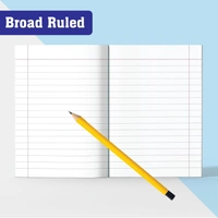 KAANUKA Ruled Notebook 172 Pages 24 x 18cm - 24 x 18cm (172Pages), Kaanuka