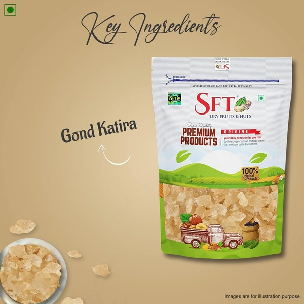 SFT Gond Katira Pure (Edible Gum) - 200 g - 200g, SFT
