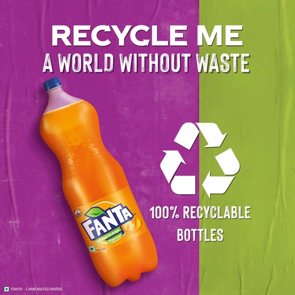 FANTA®️ Orange Flavored Cold Drink 2L - 2L, Fanta