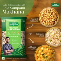 Tata Sampann High Protein Makhana (Foxnut) 200 g - 200g, Tata Sampann