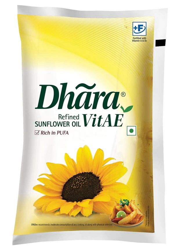 DHARA Refined Sunflower Oil 840g - 840g, Dhara