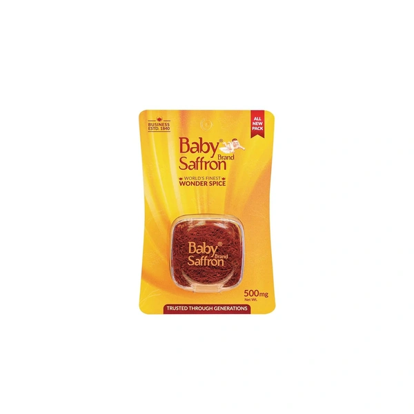 Baby Brand Saffron 500mg - 500mg, Baby Brand