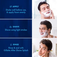 Gillette Classic Regular Pre Shave Foam, 418g - 418g, Gillette