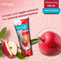 Everyuth Naturals Moisturizing Fruit Face Wash, 150gm - 150g, Everyuth