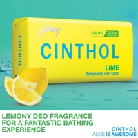 CINTHOL Lime Bath Soap Refreshing Shop (150 x 4) - 150 x 4, Cinthol