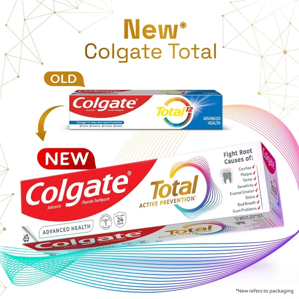 Colgate Total Advanced Health Cavity Protection Toothpaste - 120g - 120g, colgate
