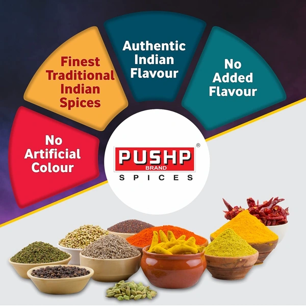 Pushp Brand Garam Masala 100g - 100g, Pushp