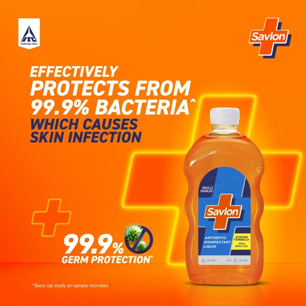 Savlon Disinfectant Antiseptic Liquid 100ml - 100ml, Savlon