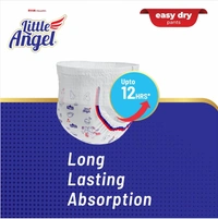 Little Angel Easy Dry Diaper Pants - XL  (54 Pieces) -  13-16 Kgs - XL - 13-16 Kgs, Little Angel