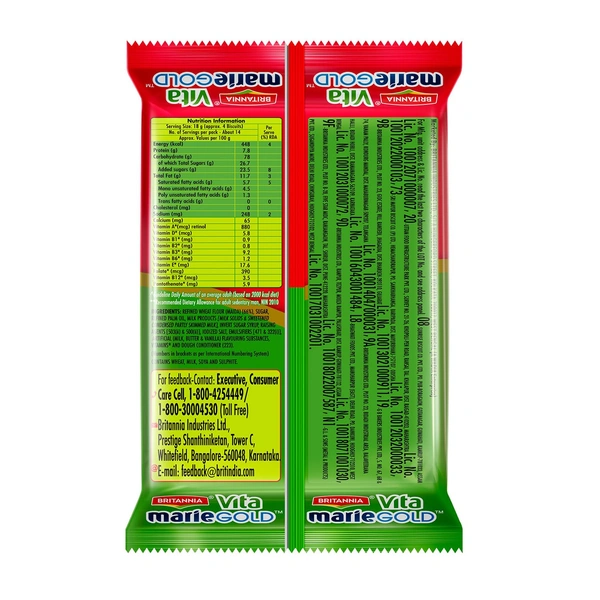 Britannia Vita Marie Gold Biscuits, 248g - 248g, Britannia