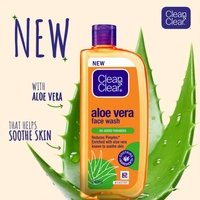 Clean & Clear Aloe Vera Face Wash - 240ml - 240ml, Clean & Clear