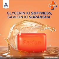 Savlon Moisturizing Glycerin Bathing soap(120g x 5) - 120 x 5, Savlon