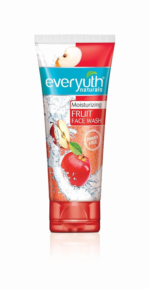 Everyuth Naturals Moisturizing Fruit Face Wash, 150gm - 150g, Everyuth