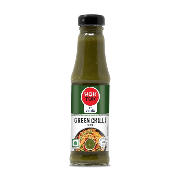 VEEBA Wok Tok Green Chilli Sauce (200 G) - 200g, Veeba