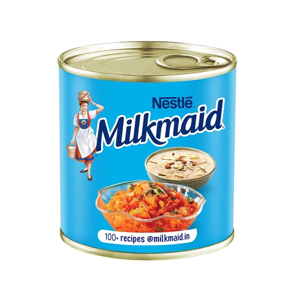 Milkmaid Nestle Partly Skimmed Sweetened Condensed Milk, 380g - 380g, Nestle