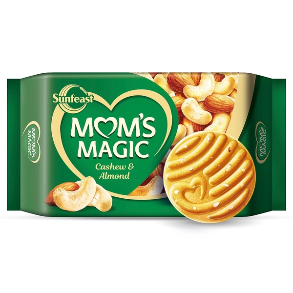 Sunfeast Mom's Magic Rich Cashew Almond Cookies 544g - 544g, Sunfeast