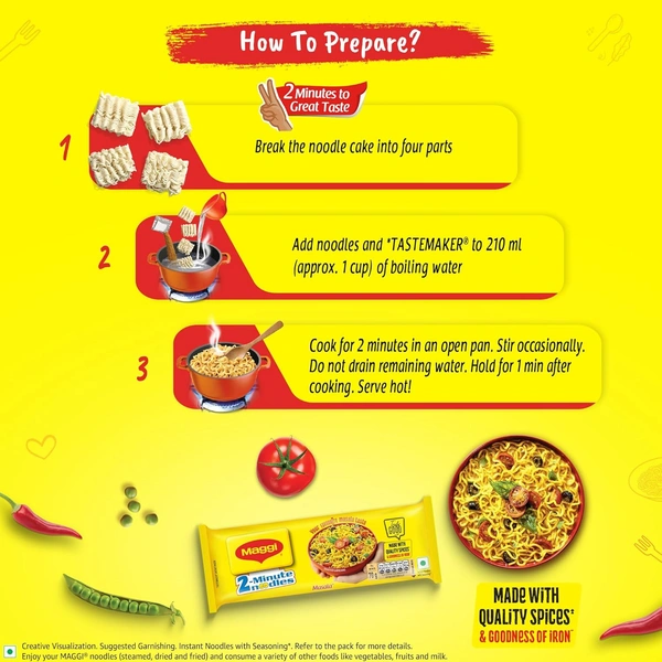 MAGGI 2-Minute Instant Noodles 450g - 450g, maggi