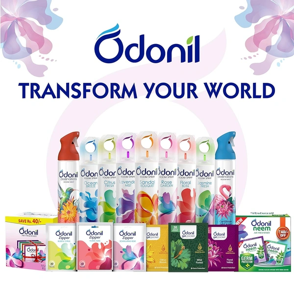 Odonil Room Freshener - 220 ml (Lavender Mist) - 126g/220ml, Odonil