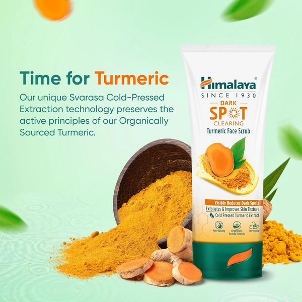 Himalaya Dark Spot Clearing Turmeric Face Scrub 100g - 100g, Himalaya