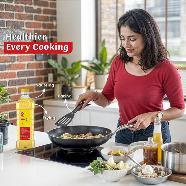 Jivo Cold Pressed Chemical Free Sunflower Oil 1Ltr - 1ltr, Jivo