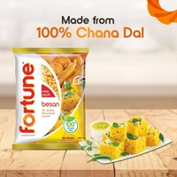 Fortune Chana Besan, 100% Chana Dal 100% Taste, 500 g - 500g, Fortune