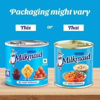 Milkmaid Nestle Partly Skimmed Sweetened Condensed Milk, 380g - 380g, Nestle