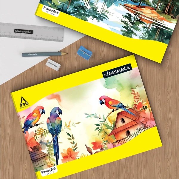 Classmate Drawing Book - A4, Soft Cover - 21 x 30, Classmate