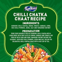 Kurkure Namkeen Chips, Chilli Chatka Flavour, Crispy Spicy Chips & Snacks,68g - 68g, Kurkure