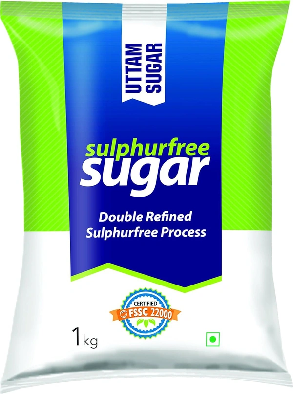 Uttam Sugar Sulphurless Sugar, 1kg - 1Kg, Uttam