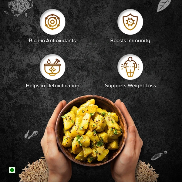 Pushp Whole Jeera Premium Cumin Seeds 500g - 500g, Pushp