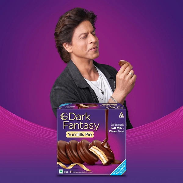 Sunfeast Dark Fantasy Yumfills Whoopie Pie, Chocolate Chip, 253g - 242g, Sunfeast