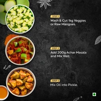 Pushp Brand Achar Masala,200 G - 200g, Pushp