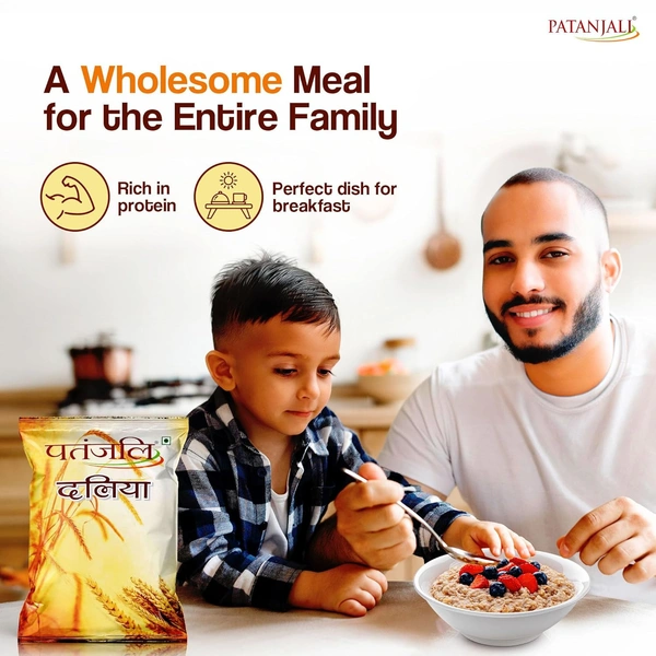 Patanjali Dalia 500g - 500g, Patanjali