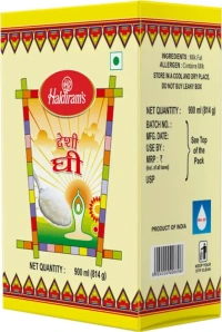 Haldiram's Desi Ghee 900ml - 900ml, Haldiram