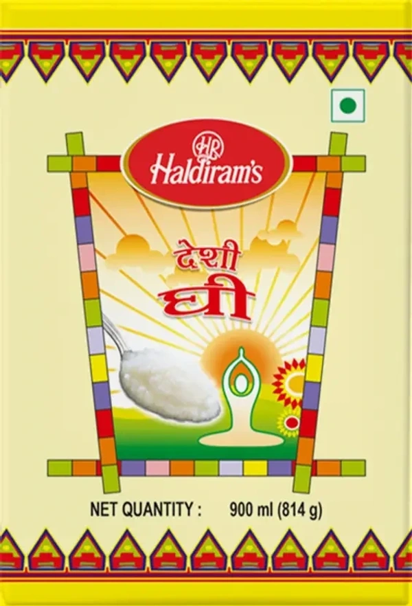 Haldiram's Desi Ghee 900ml - 900ml, Haldiram