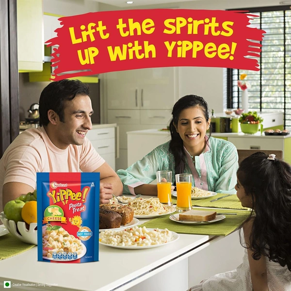 Sunfeast YiPPee! Pasta Treat | Cheese 70g - 75g, Yippee