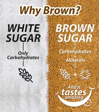 Uttam Sugar Natural Brown 1Kg - 1Kg, Uttam