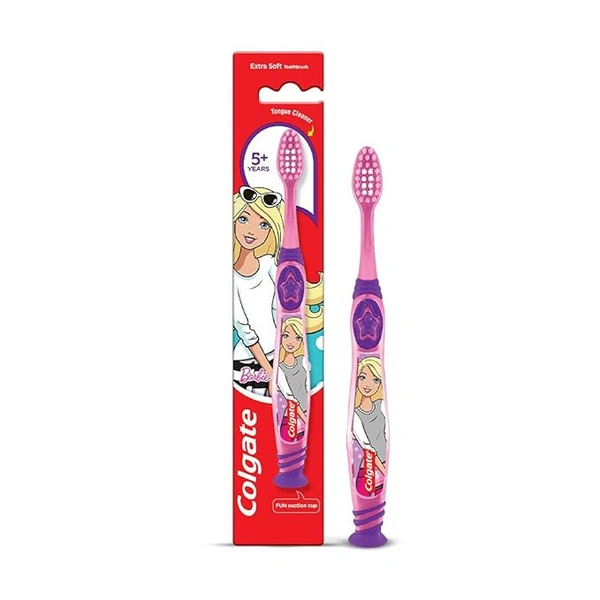 Colgate Kids Barbie Toothbrush, 1 Piece, Multicolor  - Colgate