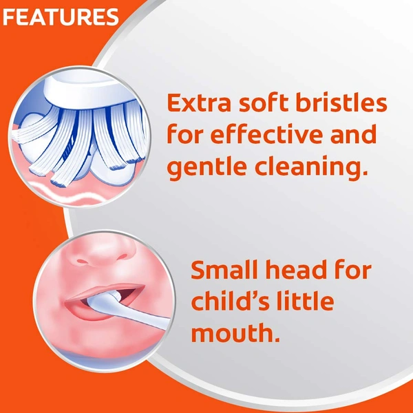 Colgate Kids 0-2 Years Toothbrush, Multicolor 1 Piece  - Colgate