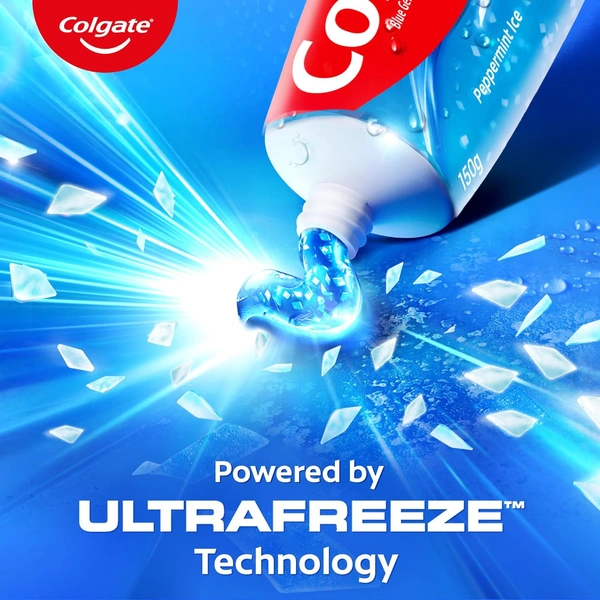 Colgate MaxFresh Toothpaste, Blue Gel Paste with Menthol - 150g - 150g, Colgate