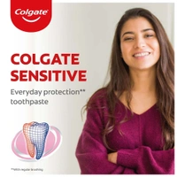 Colgate Sensitive Everyday Protection Toothpaste- 80g x 2 - (80g x 2), Colgate