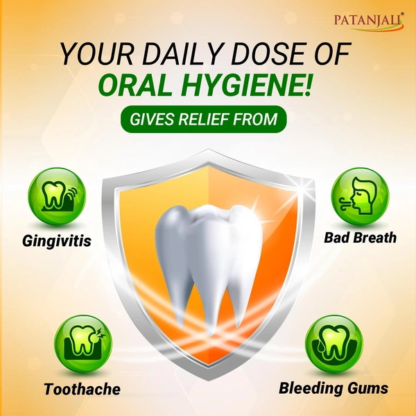 PATANJALI Dant Kanti Toothpaste - 200g  - 200 g, Patanjali